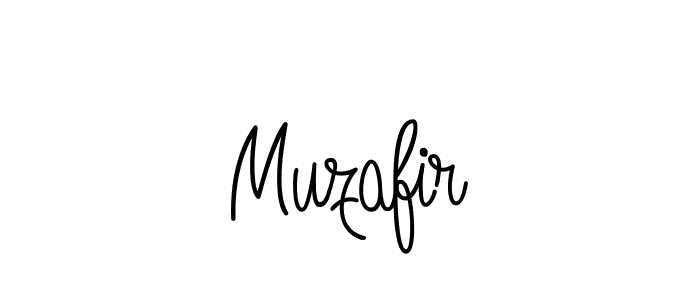 Also we have Muzafir name is the best signature style. Create professional handwritten signature collection using Angelique-Rose-font-FFP autograph style. Muzafir signature style 5 images and pictures png