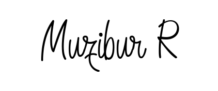 Express your personality with a custom Muzibur R signature crafted with Angelique-Rose-font-FFP typography. Free transparent PNG download available. Muzibur R signature style 5 images and pictures png