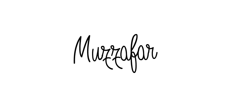 Use a signature maker to create a handwritten signature online. With this signature software, you can design (Angelique-Rose-font-FFP) your own signature for name Muzzafar. Muzzafar signature style 5 images and pictures png