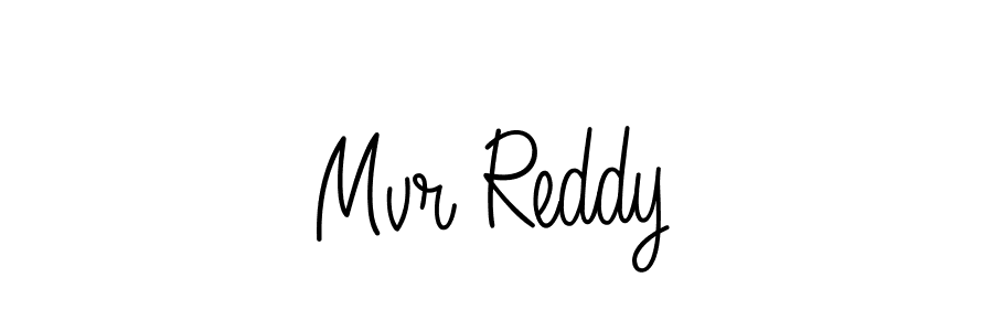 How to Draw Mvr Reddy signature style? Angelique-Rose-font-FFP is a latest design signature styles for name Mvr Reddy. Mvr Reddy signature style 5 images and pictures png