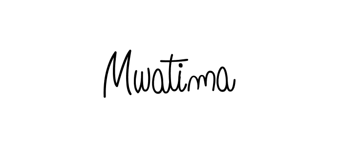 Design your own signature with our free online signature maker. With this signature software, you can create a handwritten (Angelique-Rose-font-FFP) signature for name Mwatima. Mwatima signature style 5 images and pictures png