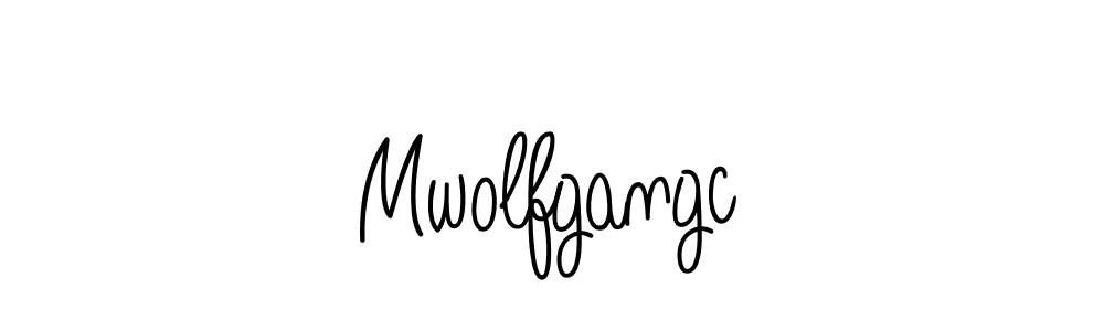 Design your own signature with our free online signature maker. With this signature software, you can create a handwritten (Angelique-Rose-font-FFP) signature for name Mwolfgangc. Mwolfgangc signature style 5 images and pictures png