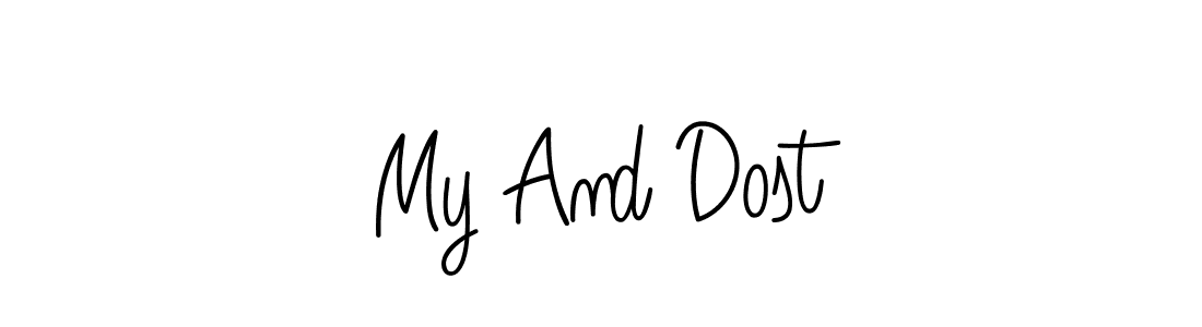 Best and Professional Signature Style for My And Dost. Angelique-Rose-font-FFP Best Signature Style Collection. My And Dost signature style 5 images and pictures png