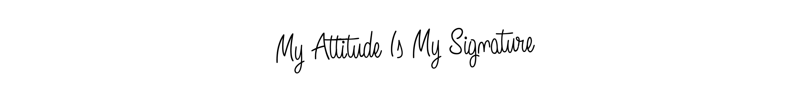 Also You can easily find your signature by using the search form. We will create My Attitude Is My Signature name handwritten signature images for you free of cost using Angelique-Rose-font-FFP sign style. My Attitude Is My Signature signature style 5 images and pictures png