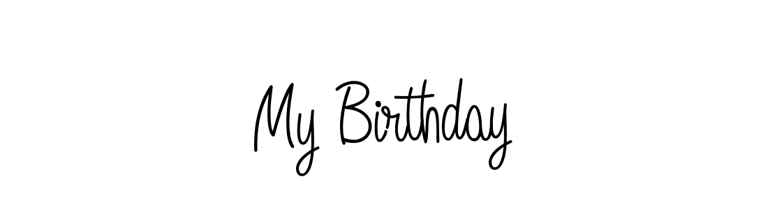 Also You can easily find your signature by using the search form. We will create My Birthday name handwritten signature images for you free of cost using Angelique-Rose-font-FFP sign style. My Birthday signature style 5 images and pictures png