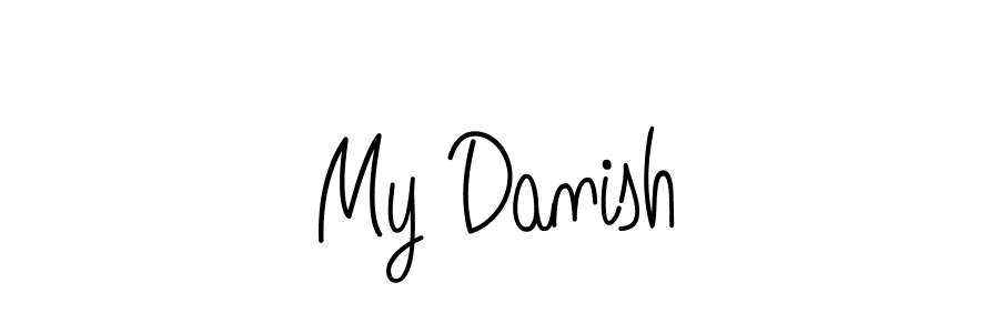 Also we have My Danish name is the best signature style. Create professional handwritten signature collection using Angelique-Rose-font-FFP autograph style. My Danish signature style 5 images and pictures png