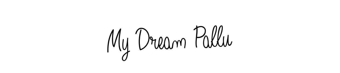 Best and Professional Signature Style for My Dream Pallu. Angelique-Rose-font-FFP Best Signature Style Collection. My Dream Pallu signature style 5 images and pictures png