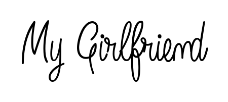 Get inspired by this graceful Angelique-Rose-font-FFP signature style for name My Girlfriend. Smooth loops and balanced proportions for everyday use. My Girlfriend signature style 5 images and pictures png