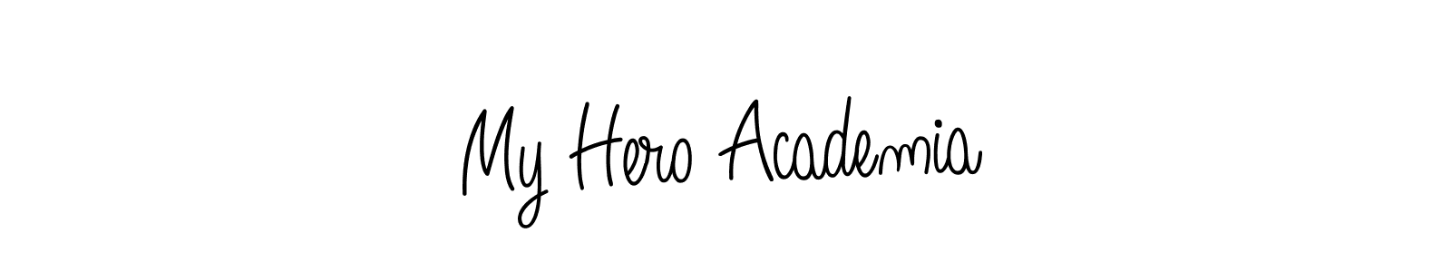 It looks lik you need a new signature style for name My Hero Academia. Design unique handwritten (Angelique-Rose-font-FFP) signature with our free signature maker in just a few clicks. My Hero Academia signature style 5 images and pictures png