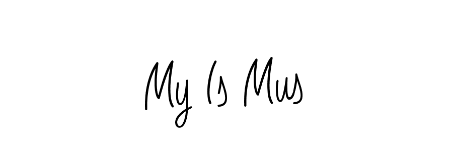 Angelique-Rose-font-FFP is a professional signature style that is perfect for those who want to add a touch of class to their signature. It is also a great choice for those who want to make their signature more unique. Get My Is Mus name to fancy signature for free. My Is Mus signature style 5 images and pictures png