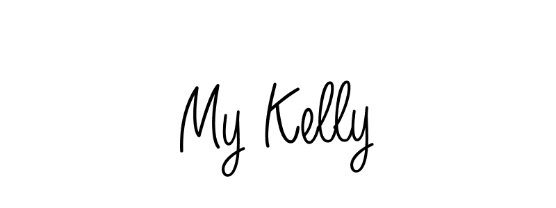 See photos of My Kelly official signature by Spectra . Check more albums & portfolios. Read reviews & check more about Angelique-Rose-font-FFP font. My Kelly signature style 5 images and pictures png