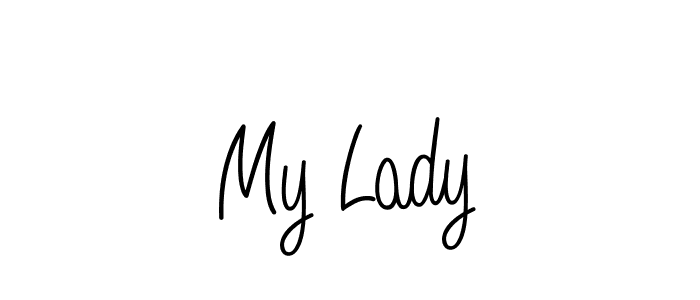 You can use this online signature creator to create a handwritten signature for the name My Lady. This is the best online autograph maker. My Lady signature style 5 images and pictures png
