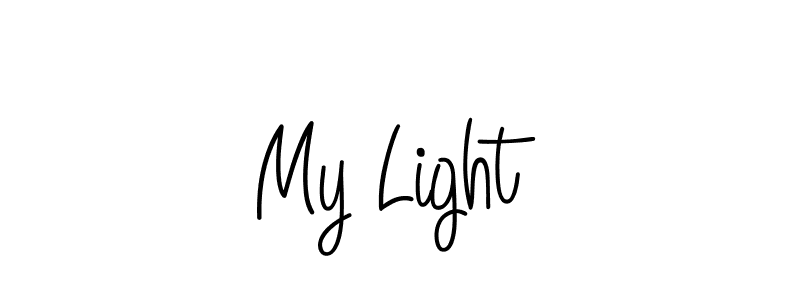 How to Draw My Light signature style? Angelique-Rose-font-FFP is a latest design signature styles for name My Light. My Light signature style 5 images and pictures png