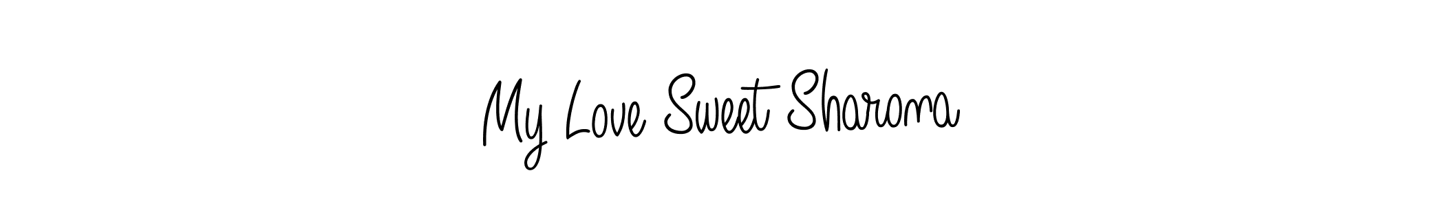 Angelique-Rose-font-FFP is a professional signature style that is perfect for those who want to add a touch of class to their signature. It is also a great choice for those who want to make their signature more unique. Get My Love Sweet Sharona name to fancy signature for free. My Love Sweet Sharona signature style 5 images and pictures png