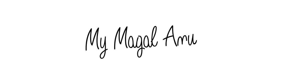 Once you've used our free online signature maker to create your best signature Angelique-Rose-font-FFP style, it's time to enjoy all of the benefits that My Magal Anu name signing documents. My Magal Anu signature style 5 images and pictures png