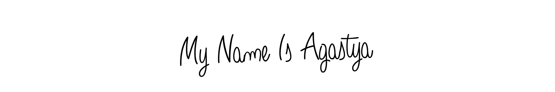 Here are the top 10 professional signature styles for the name My Name Is Agastya. These are the best autograph styles you can use for your name. My Name Is Agastya signature style 5 images and pictures png