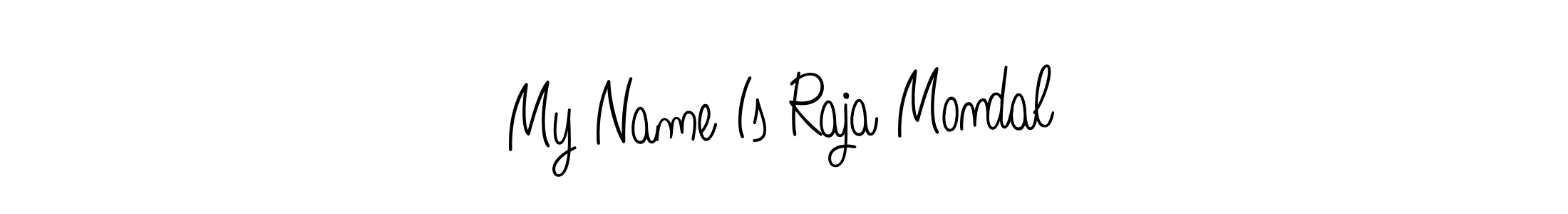 Check out images of Autograph of My Name Is Raja Mondal name. Actor My Name Is Raja Mondal Signature Style. Angelique-Rose-font-FFP is a professional sign style online. My Name Is Raja Mondal signature style 5 images and pictures png