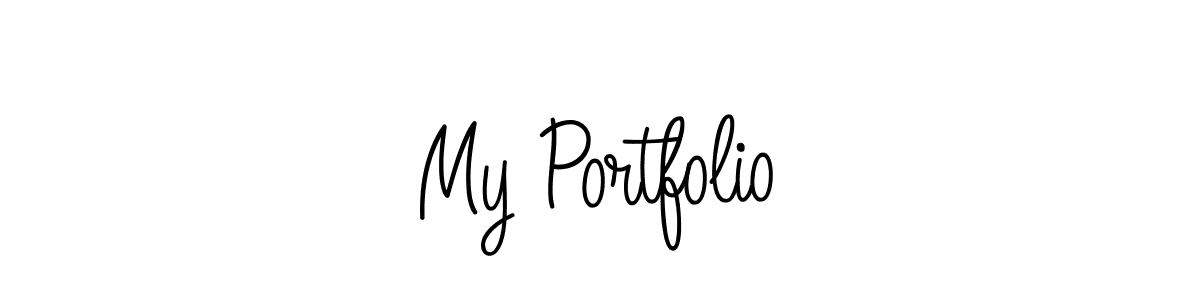 This is the best signature style for the My Portfolio name. Also you like these signature font (Angelique-Rose-font-FFP). Mix name signature. My Portfolio signature style 5 images and pictures png