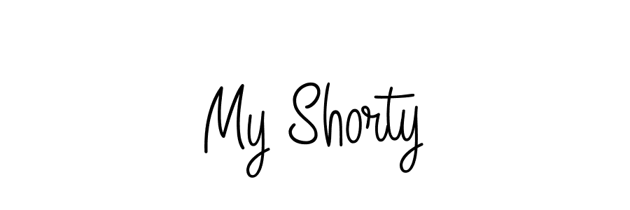 My Shorty stylish signature style. Best Handwritten Sign (Angelique-Rose-font-FFP) for my name. Handwritten Signature Collection Ideas for my name My Shorty. My Shorty signature style 5 images and pictures png