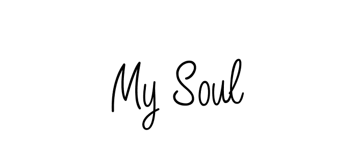 Best and Professional Signature Style for My Soul. Angelique-Rose-font-FFP Best Signature Style Collection. My Soul signature style 5 images and pictures png