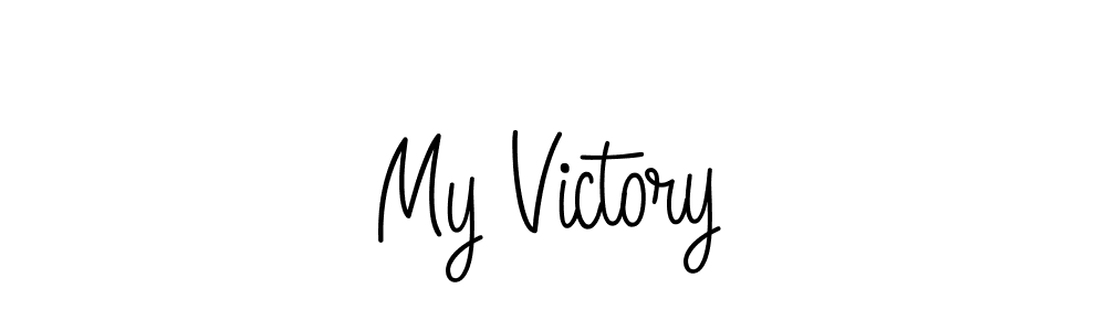 Make a short My Victory signature style. Manage your documents anywhere anytime using Angelique-Rose-font-FFP. Create and add eSignatures, submit forms, share and send files easily. My Victory signature style 5 images and pictures png