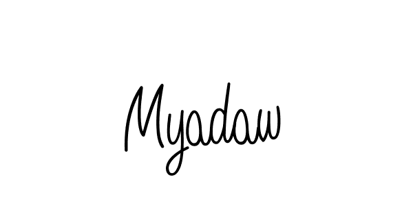 Once you've used our free online signature maker to create your best signature Angelique-Rose-font-FFP style, it's time to enjoy all of the benefits that Myadaw name signing documents. Myadaw signature style 5 images and pictures png