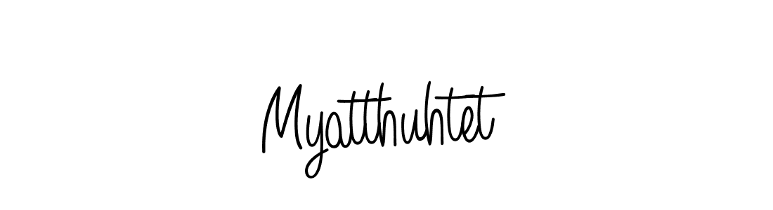 It looks lik you need a new signature style for name Myatthuhtet. Design unique handwritten (Angelique-Rose-font-FFP) signature with our free signature maker in just a few clicks. Myatthuhtet signature style 5 images and pictures png