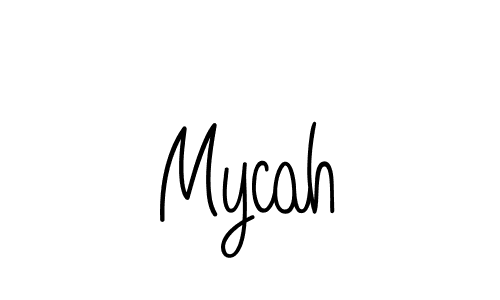 How to make Mycah signature? Angelique-Rose-font-FFP is a professional autograph style. Create handwritten signature for Mycah name. Mycah signature style 5 images and pictures png