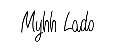 Create a beautiful signature design for name Myhh Lado. With this signature (Angelique-Rose-font-FFP) fonts, you can make a handwritten signature for free. Myhh Lado signature style 5 images and pictures png