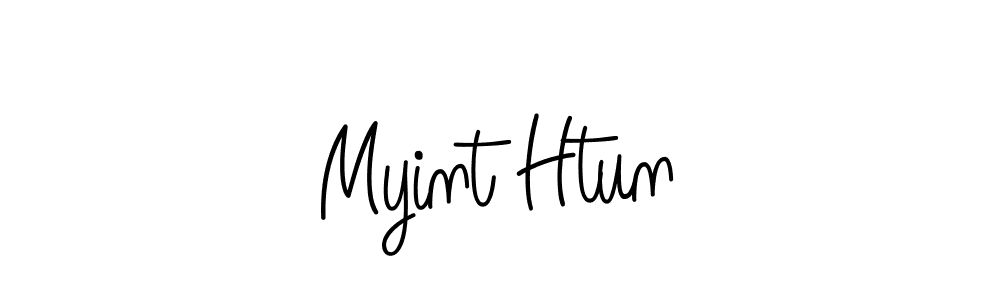 Make a beautiful signature design for name Myint Htun. Use this online signature maker to create a handwritten signature for free. Myint Htun signature style 5 images and pictures png