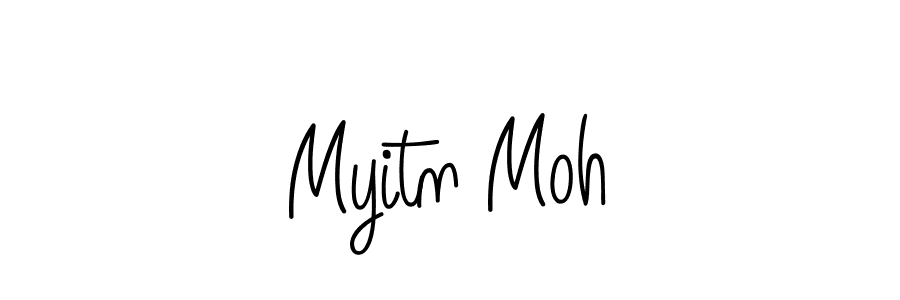 How to make Myitn Moh signature? Angelique-Rose-font-FFP is a professional autograph style. Create handwritten signature for Myitn Moh name. Myitn Moh signature style 5 images and pictures png
