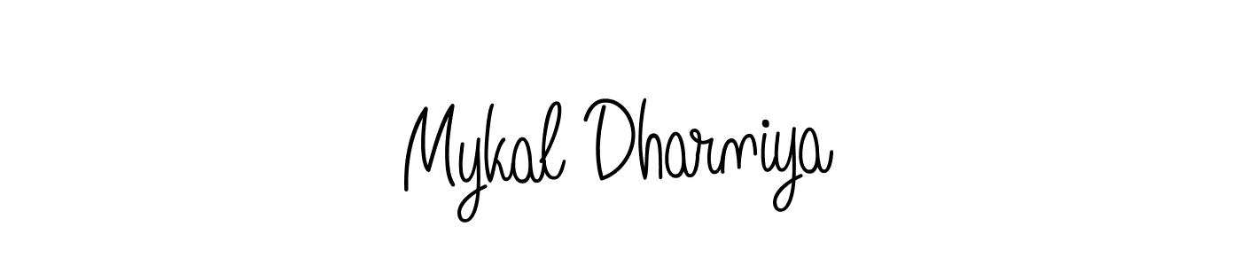Here are the top 10 professional signature styles for the name Mykal Dharniya. These are the best autograph styles you can use for your name. Mykal Dharniya signature style 5 images and pictures png