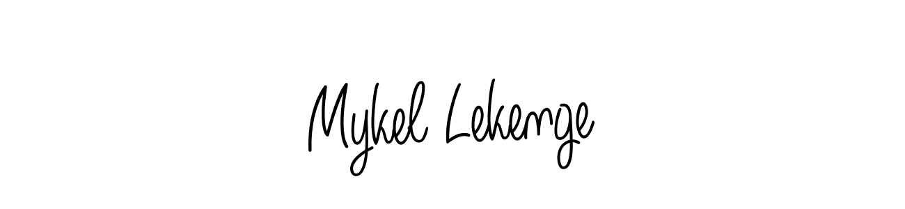Once you've used our free online signature maker to create your best signature Angelique-Rose-font-FFP style, it's time to enjoy all of the benefits that Mykel Lekenge name signing documents. Mykel Lekenge signature style 5 images and pictures png