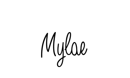 The best way (Angelique-Rose-font-FFP) to make a short signature is to pick only two or three words in your name. The name Mylae include a total of six letters. For converting this name. Mylae signature style 5 images and pictures png