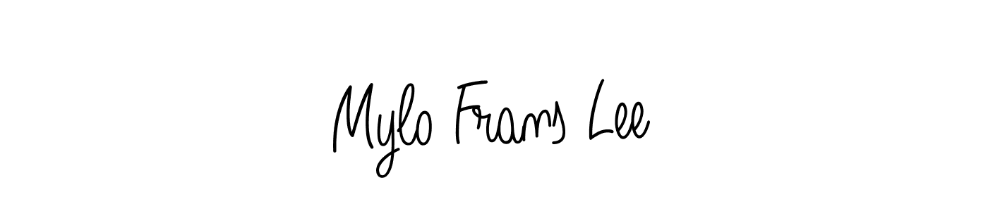 Also we have Mylo Frans Lee name is the best signature style. Create professional handwritten signature collection using Angelique-Rose-font-FFP autograph style. Mylo Frans Lee signature style 5 images and pictures png