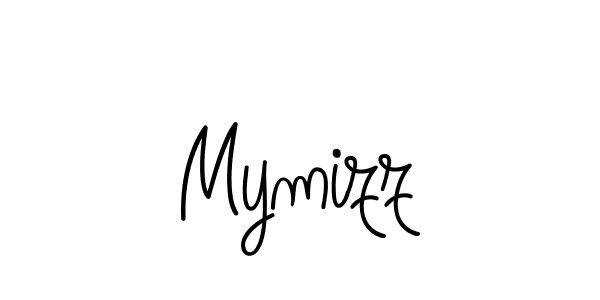 How to make Mymizz signature? Angelique-Rose-font-FFP is a professional autograph style. Create handwritten signature for Mymizz name. Mymizz signature style 5 images and pictures png