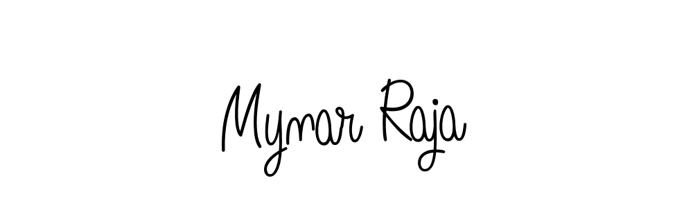 How to make Mynar Raja signature? Angelique-Rose-font-FFP is a professional autograph style. Create handwritten signature for Mynar Raja name. Mynar Raja signature style 5 images and pictures png