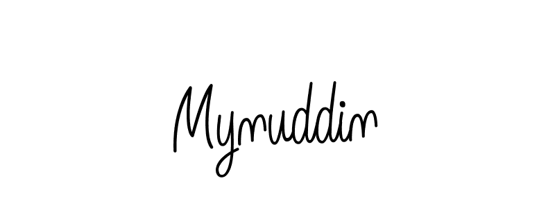 The best way (Angelique-Rose-font-FFP) to make a short signature is to pick only two or three words in your name. The name Mynuddin include a total of six letters. For converting this name. Mynuddin signature style 5 images and pictures png