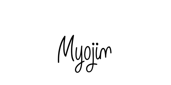 Also we have Myojin name is the best signature style. Create professional handwritten signature collection using Angelique-Rose-font-FFP autograph style. Myojin signature style 5 images and pictures png