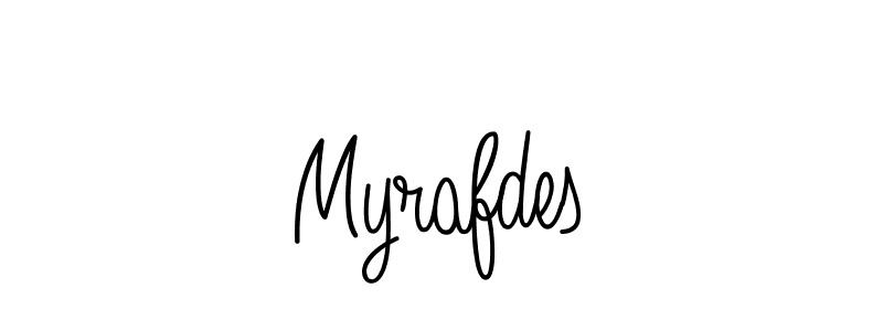 Myrafdes stylish signature style. Best Handwritten Sign (Angelique-Rose-font-FFP) for my name. Handwritten Signature Collection Ideas for my name Myrafdes. Myrafdes signature style 5 images and pictures png