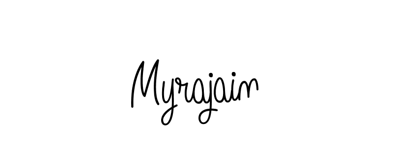 Create a beautiful signature design for name Myrajain. With this signature (Angelique-Rose-font-FFP) fonts, you can make a handwritten signature for free. Myrajain signature style 5 images and pictures png