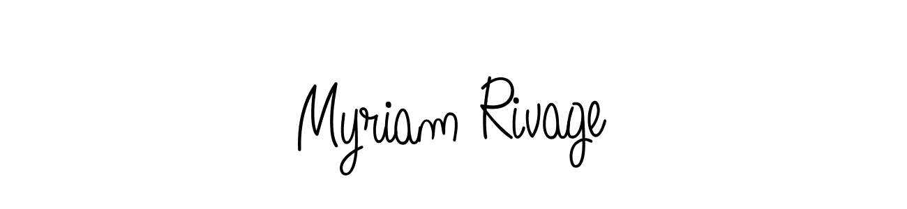 Also You can easily find your signature by using the search form. We will create Myriam Rivage name handwritten signature images for you free of cost using Angelique-Rose-font-FFP sign style. Myriam Rivage signature style 5 images and pictures png