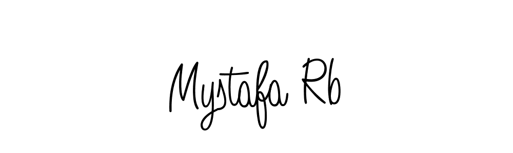 How to Draw Mystafa Rb signature style? Angelique-Rose-font-FFP is a latest design signature styles for name Mystafa Rb. Mystafa Rb signature style 5 images and pictures png