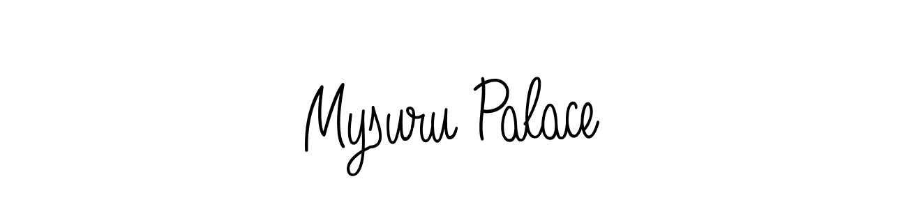 How to make Mysuru Palace signature? Angelique-Rose-font-FFP is a professional autograph style. Create handwritten signature for Mysuru Palace name. Mysuru Palace signature style 5 images and pictures png