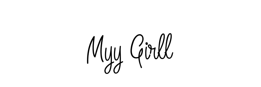 How to make Myy Girll signature? Angelique-Rose-font-FFP is a professional autograph style. Create handwritten signature for Myy Girll name. Myy Girll signature style 5 images and pictures png