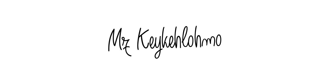 Also we have Mz Keykehlohmo name is the best signature style. Create professional handwritten signature collection using Angelique-Rose-font-FFP autograph style. Mz Keykehlohmo signature style 5 images and pictures png