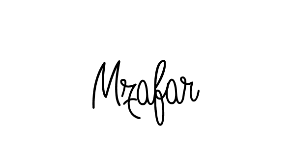 Design your own signature with our free online signature maker. With this signature software, you can create a handwritten (Angelique-Rose-font-FFP) signature for name Mzafar. Mzafar signature style 5 images and pictures png