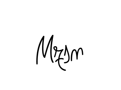 How to Draw Mzsn signature style? Angelique-Rose-font-FFP is a latest design signature styles for name Mzsn. Mzsn signature style 5 images and pictures png