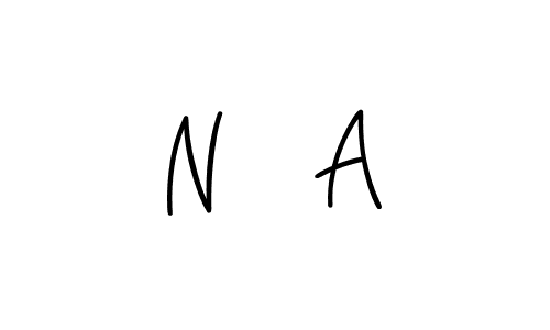 It looks lik you need a new signature style for name N   A. Design unique handwritten (Angelique-Rose-font-FFP) signature with our free signature maker in just a few clicks. N   A signature style 5 images and pictures png