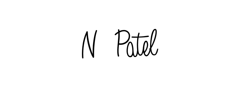 Also You can easily find your signature by using the search form. We will create N  Patel name handwritten signature images for you free of cost using Angelique-Rose-font-FFP sign style. N  Patel signature style 5 images and pictures png